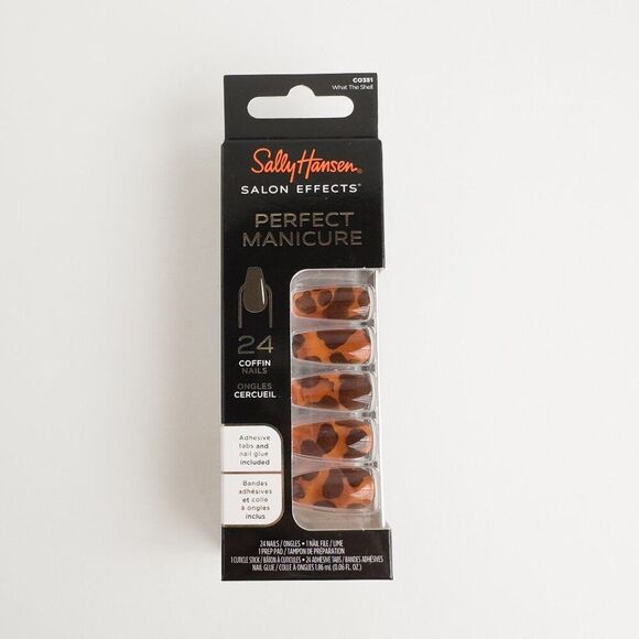 5/$20 Sally Hansen Salon Effects Perfect Manicure What The Shell Coffin Nails - Picture 1 of 10